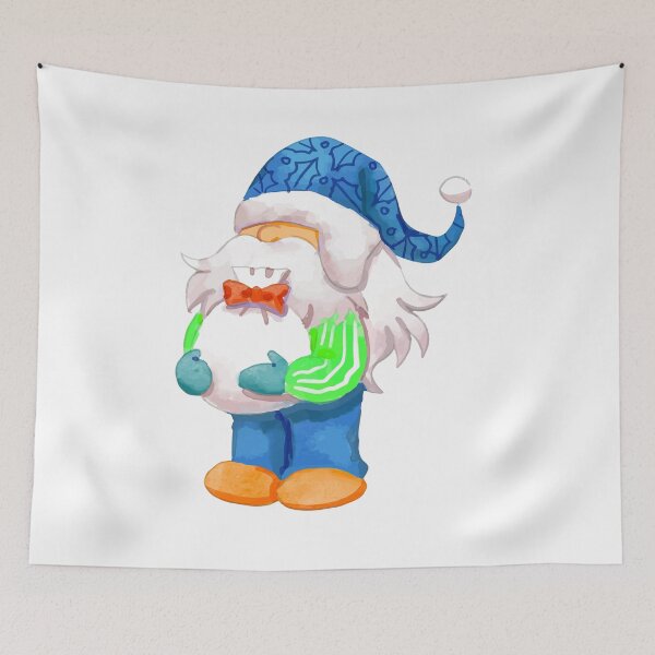 Item preview, christmas funny gnomes book,  cartoon funny gifs designed and sold by meri88design.