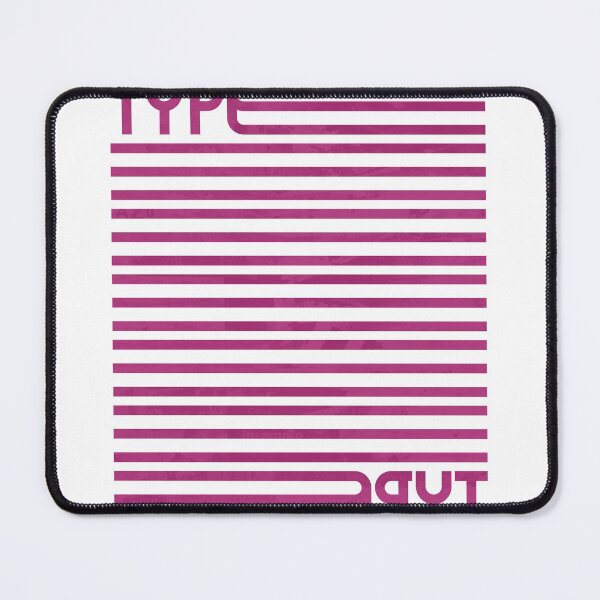 Item preview, Type Stripes (Pink) designed and sold by John Uttley.
