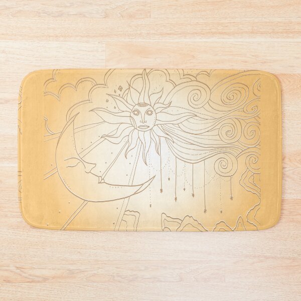 Artikelvorschau, Heavenly Bodies Diorama I Art Print entworfen und verkauft von lineartdesigns.