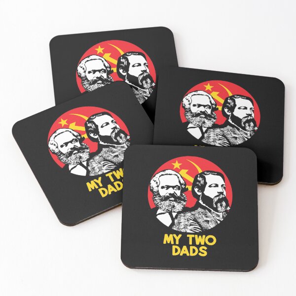 Item preview, Marx and Engels Funny designed and sold by RevolutionInPaint.