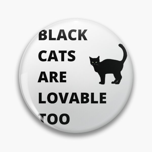 Artikelvorschau, Schwarze Katzen sind auch liebenswert entworfen und verkauft von JHaasDesigns.