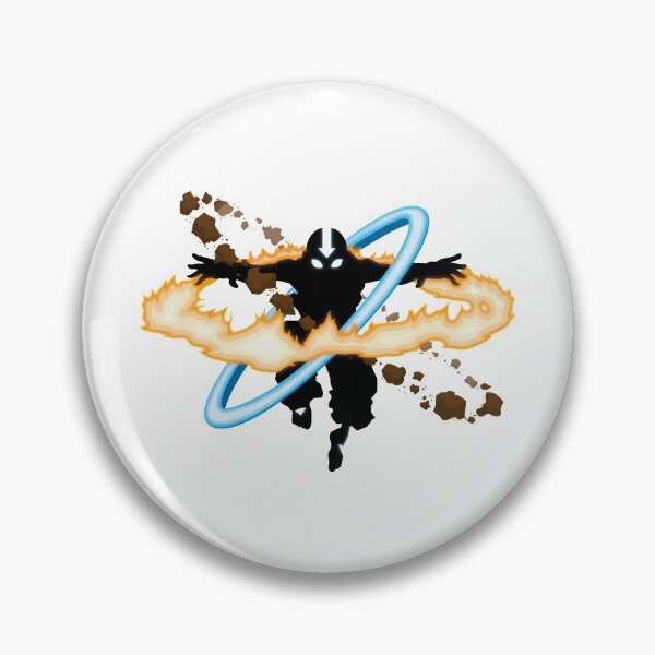 Item preview, Aang going into uber Avatar state   designed and sold by SmallGoodThing.