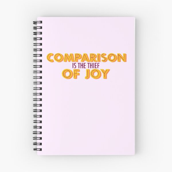 Item preview, Comparison Is The Thief Of Joy designed and sold by brontetupper.