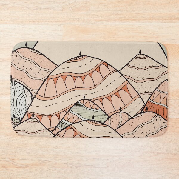 Item preview, The rolling hills  designed and sold by Swadeillustrations.