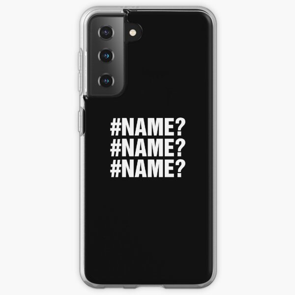 Error de NOMBRE de Excel Funda blanda para Samsung Galaxy