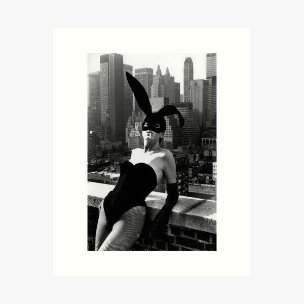elsa peretti bunny smoking Kunstdruck