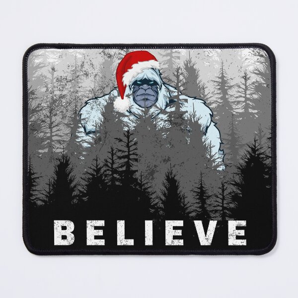 Item preview, Christmas Sasquatch Believe (Grunge)- Bigfoot Christmas Costume designed and sold by CaitU.