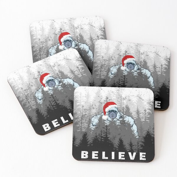 Item preview, Christmas Sasquatch Believe (Grunge)- Bigfoot Christmas Costume designed and sold by CaitU.