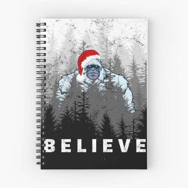 Item preview, Christmas Sasquatch Believe (Grunge)- Bigfoot Christmas Costume designed and sold by CaitU.