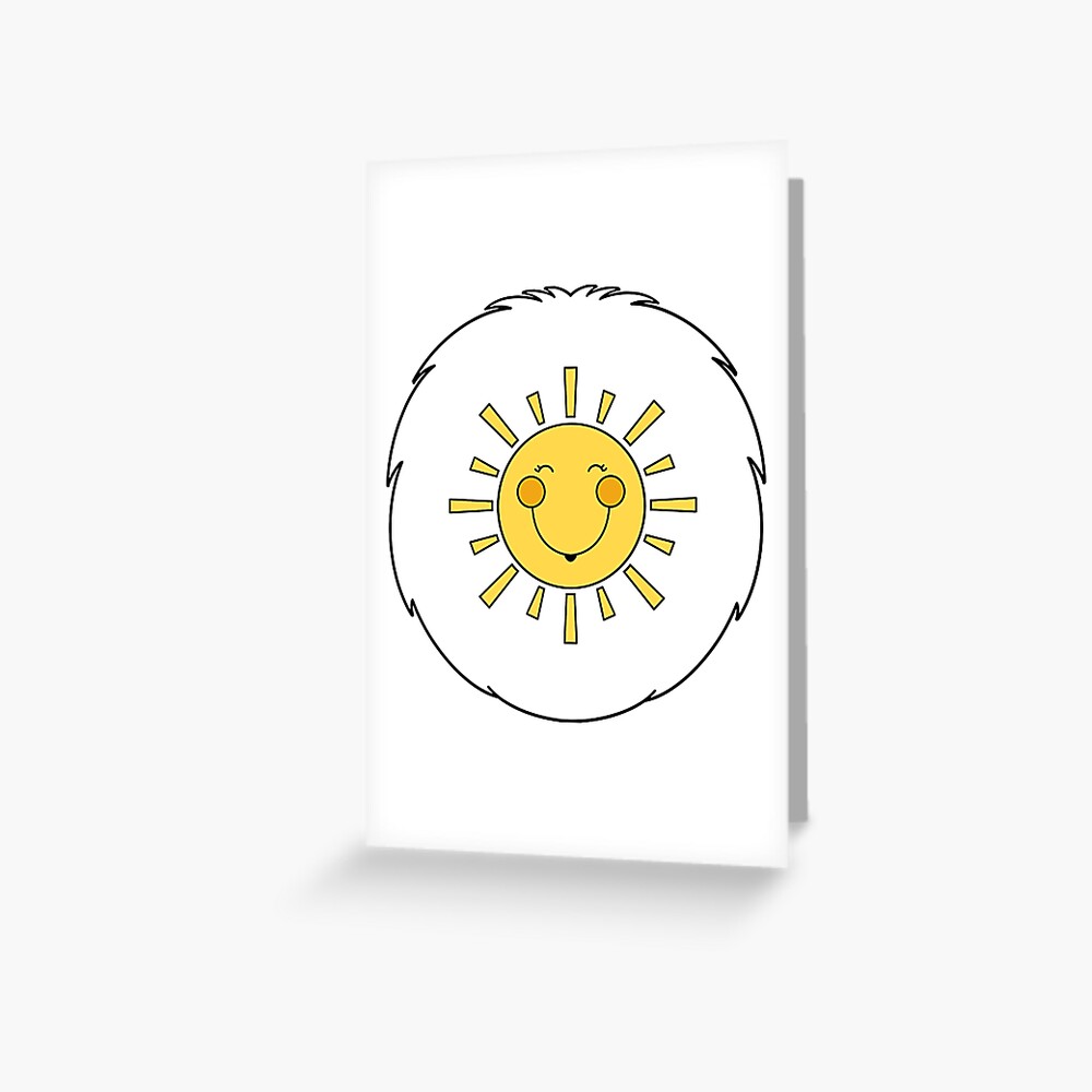 Funshine bear belly  Greeting Card for Sale by BASILTAL921 | Redbubble