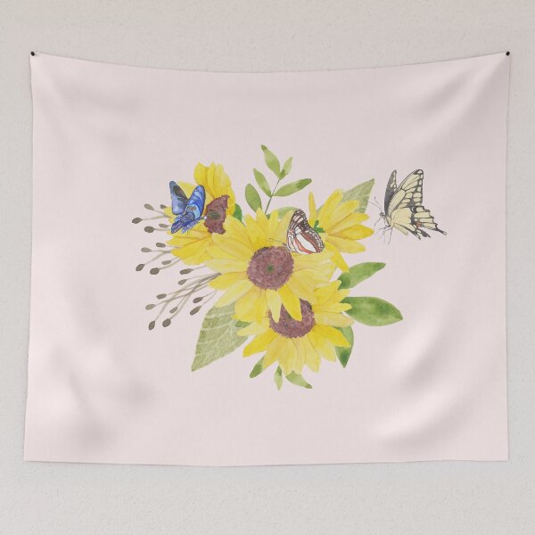 Item preview, Sunflower with butterfly designed and sold by PF-creations.