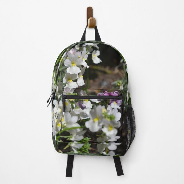 Item preview, Lovely Nemesia Flowers (White, Yellow and Purple) designed and sold by thelemmingface.