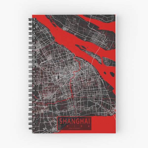 Item preview, Shanghai City Map of China - Oriental designed and sold by deMAP.