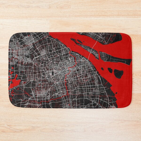Item preview, Shanghai City Map of China - Oriental designed and sold by deMAP.