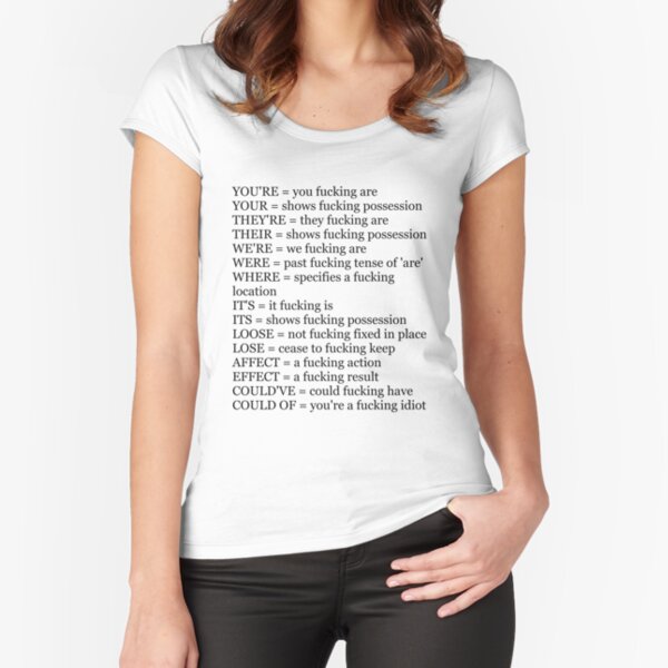Item preview, Angry Grammar designed and sold by Supreto.