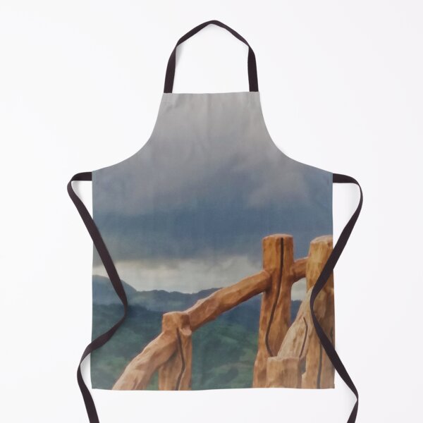 Item preview, Gray Sky on a Mountain View Landscape Photography  designed and sold by blackoliveshop.