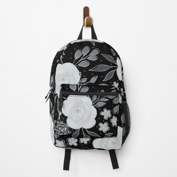Item preview, Black White Roses Watercolor Painting designed and sold by NdesignTrend.