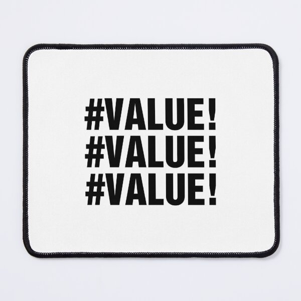 Item preview, Excel VALUE Error designed and sold by allysmar.