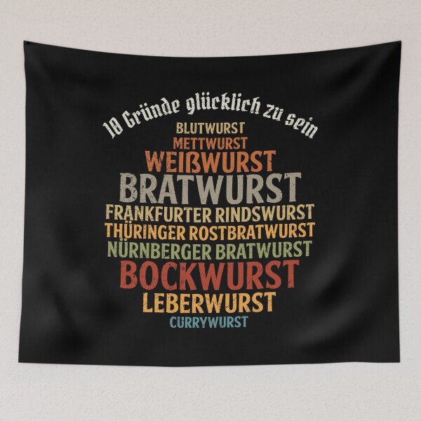 Item preview, German Sausage Lover Oktoberfest Funny Wurst BBQ designed and sold by MintaApparel.