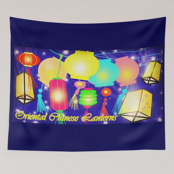 Item preview, Oriental Chinese Lanterns designed and sold by Shirley cute art .