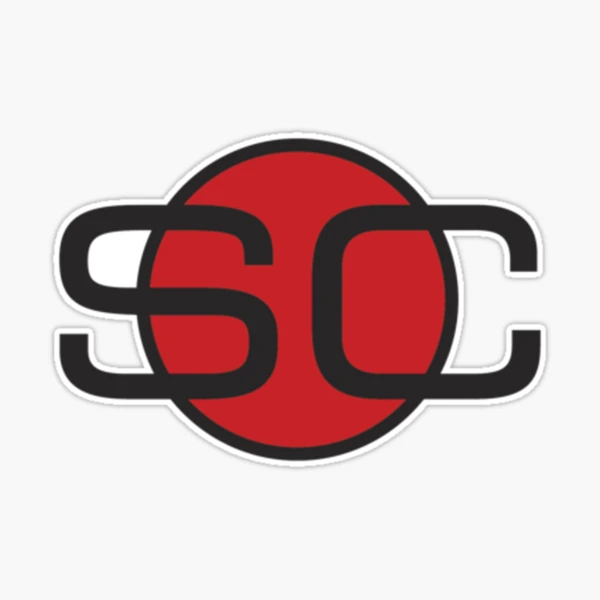 "SportsCenter Logo ESPN" Sticker for Sale by Himrr | Redbubble