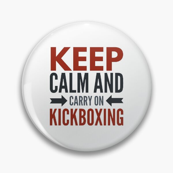 Item preview, Keep Calm and Carry On Kickboxing designed and sold by ojdart.