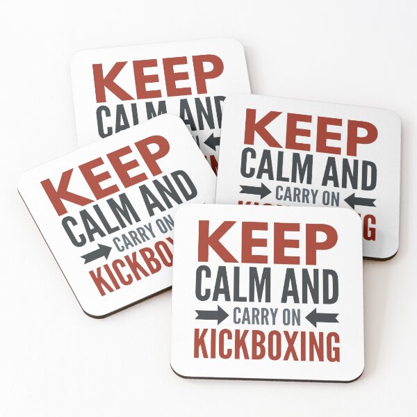 Item preview, Keep Calm and Carry On Kickboxing designed and sold by ojdart.