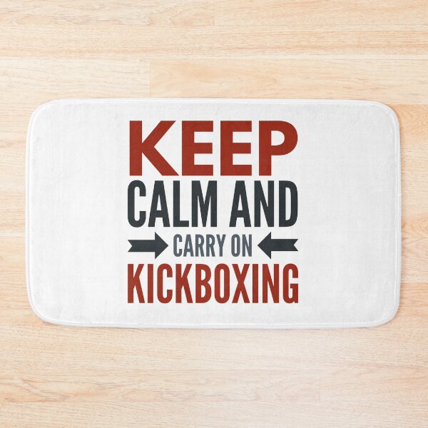 Item preview, Keep Calm and Carry On Kickboxing designed and sold by ojdart.