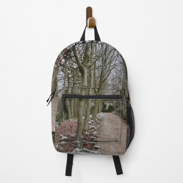Item preview, Woodland walk: bare trees and snowdrops designed and sold by thelemmingface.