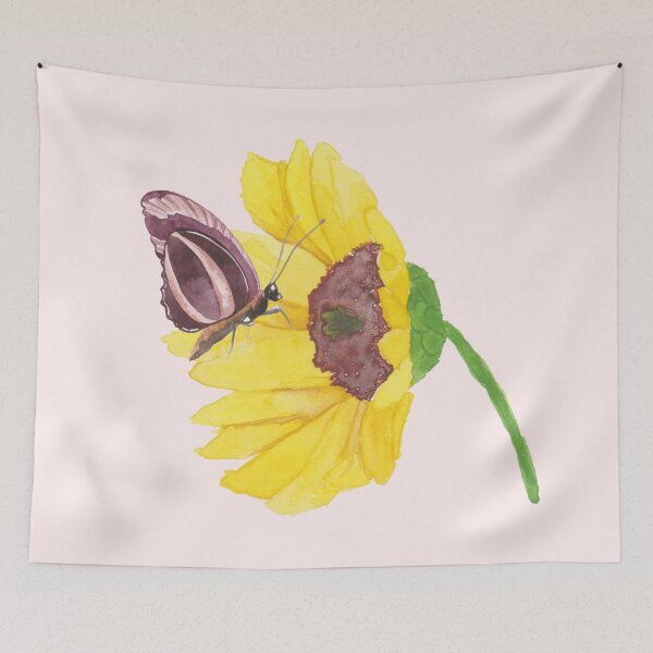 Item preview, Sunflower with butterfly designed and sold by PF-creations.
