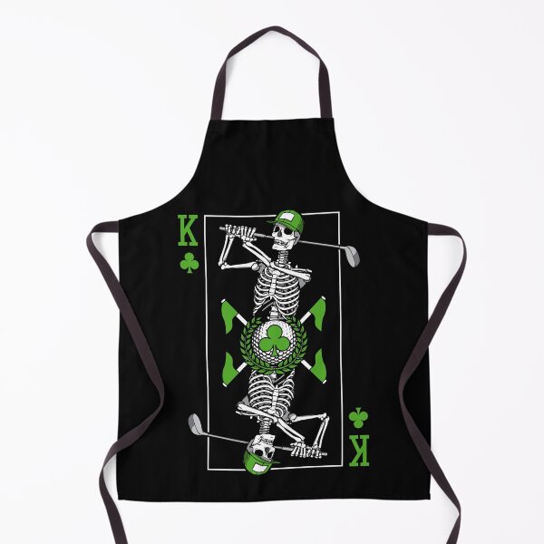 Item preview, Golf King Of Clubs Funny Golfing Skeleton Golfer Poker Card designed and sold by GrandeDuc.