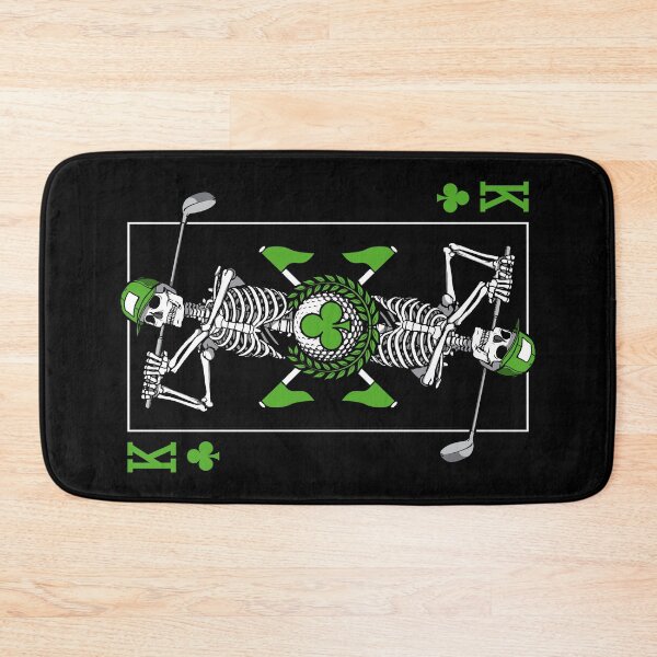 Item preview, Golf King Of Clubs Funny Golfing Skeleton Golfer Poker Card designed and sold by GrandeDuc.