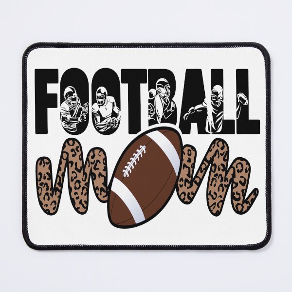 Item preview, Football Mom Leopard Funny Football designed and sold by Meggie179.