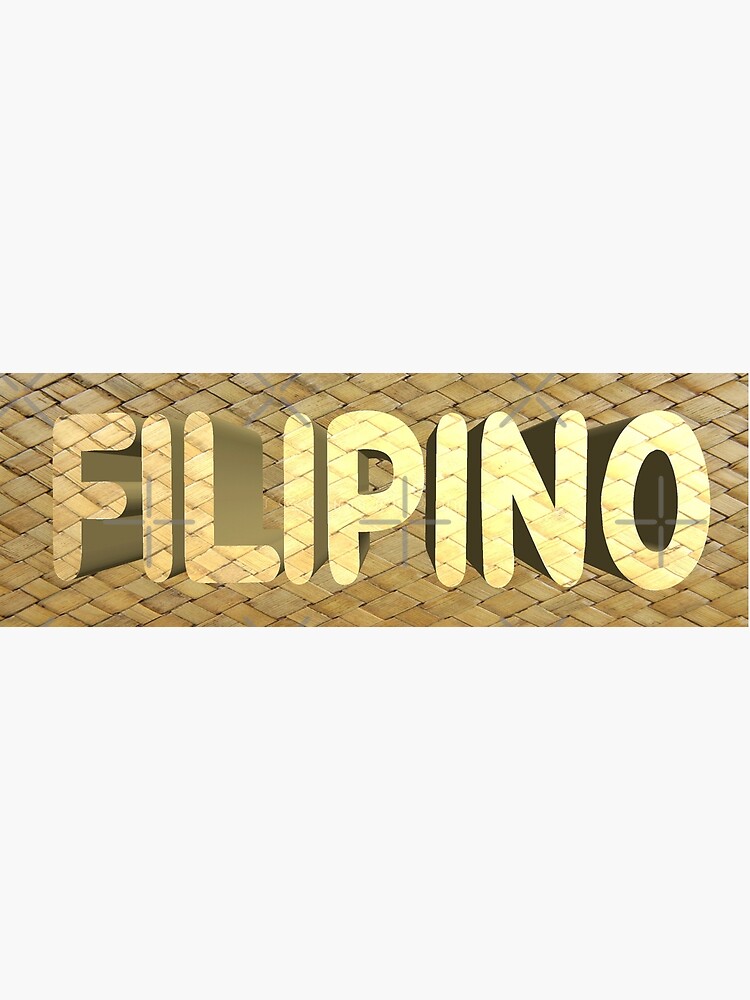 "Filipino Banig Design Logo" Photographic Print for Sale by ArtRonPH
