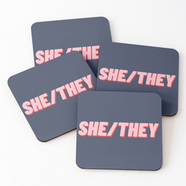 Item preview, She/They designed and sold by polishalpaca.