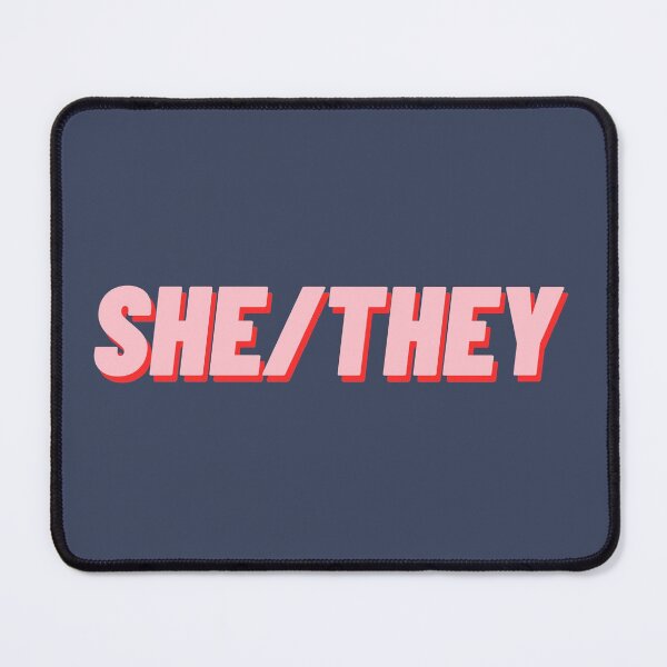 Item preview, She/They designed and sold by polishalpaca.