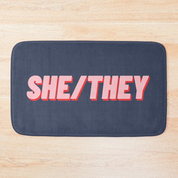 Item preview, She/They designed and sold by polishalpaca.