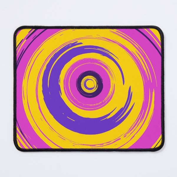 Item preview, Orange Pink Brush Strokes Circles Abstract designed and sold by trendingatees.