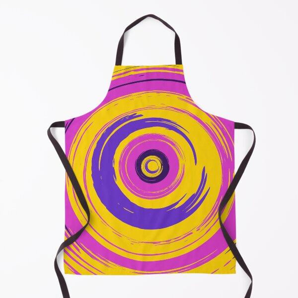 Item preview, Orange Pink Brush Strokes Circles Abstract designed and sold by trendingatees.
