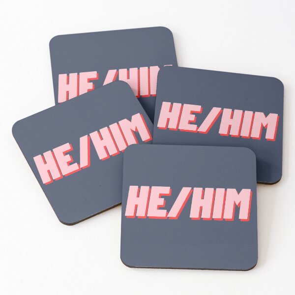 Item preview, He/Him designed and sold by polishalpaca.