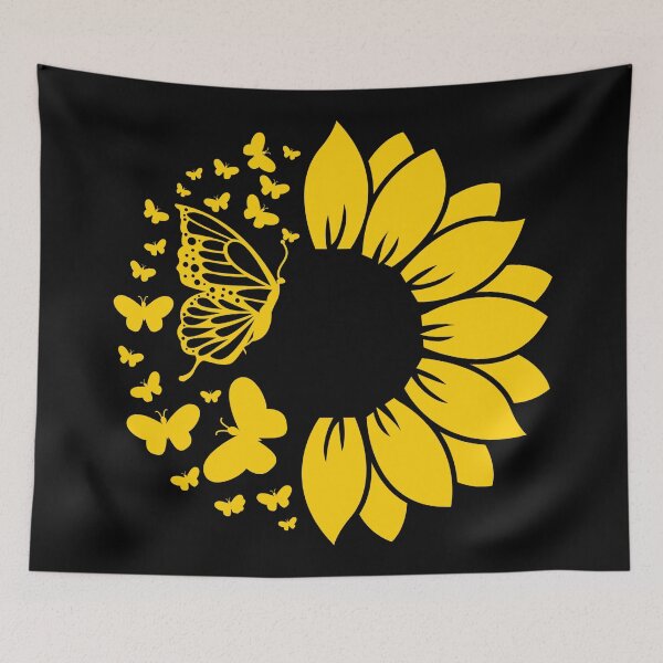 Item preview, Sunflower with butterfly designed and sold by PF-creations.