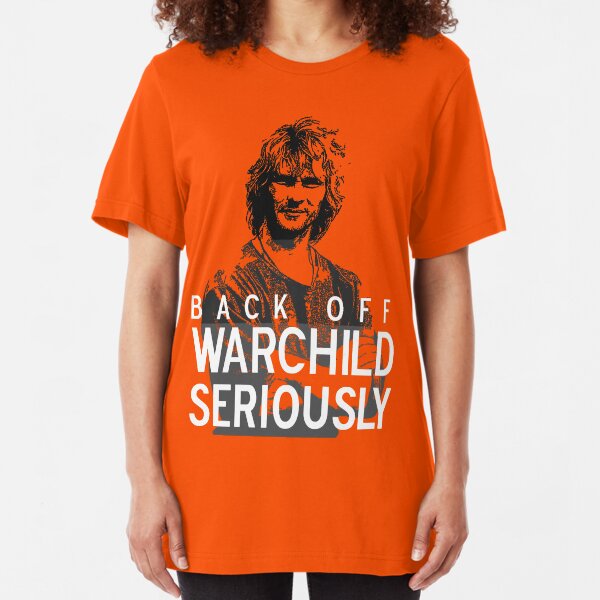 Back off Warchild - SERIOUSLY (dark) Slim Fit T-Shirt