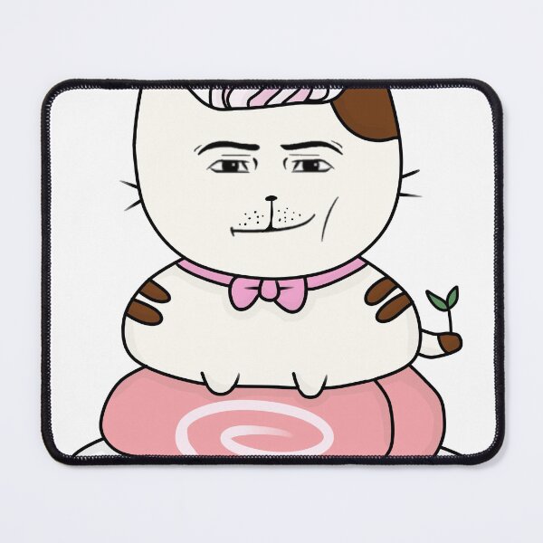 Item preview, Kitty Man on a cake roll designed and sold by Teddy-Kiwi.