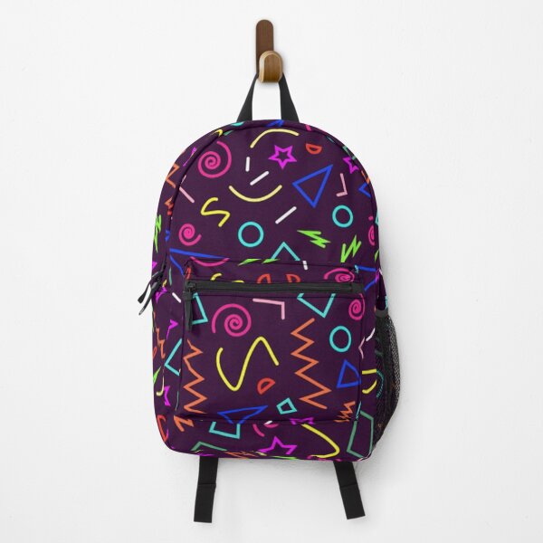 Item preview, Memphis digital purple pattern design designed and sold by NoahDea.