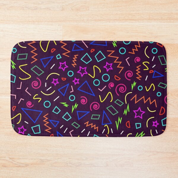 Item preview, Memphis digital purple pattern design designed and sold by NoahDea.