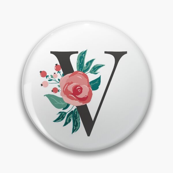 Artikelvorschau, Rose Initial V entworfen und verkauft von Terelaska.
