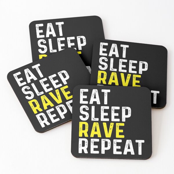 Item preview, Eat Sleep Rave Repeat designed and sold by PatNkel.
