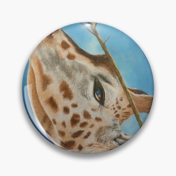 Item preview, Giraffe portrait 2 designed and sold by Debra Dickson.