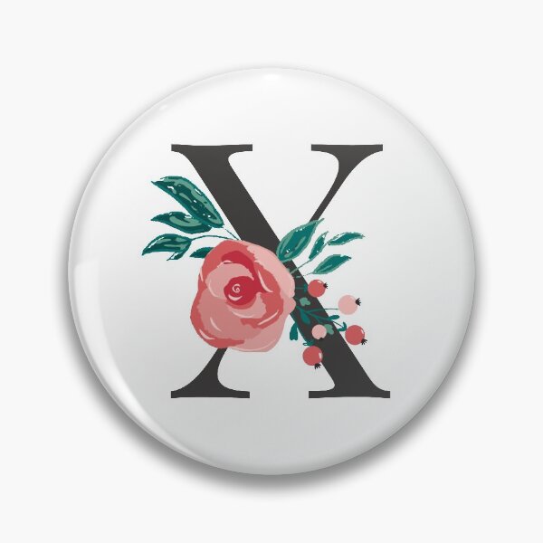 Item preview, Rose monogram x designed and sold by Terelaska.