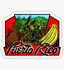 Puerto Rico Vintage Travel Decal Sticker
